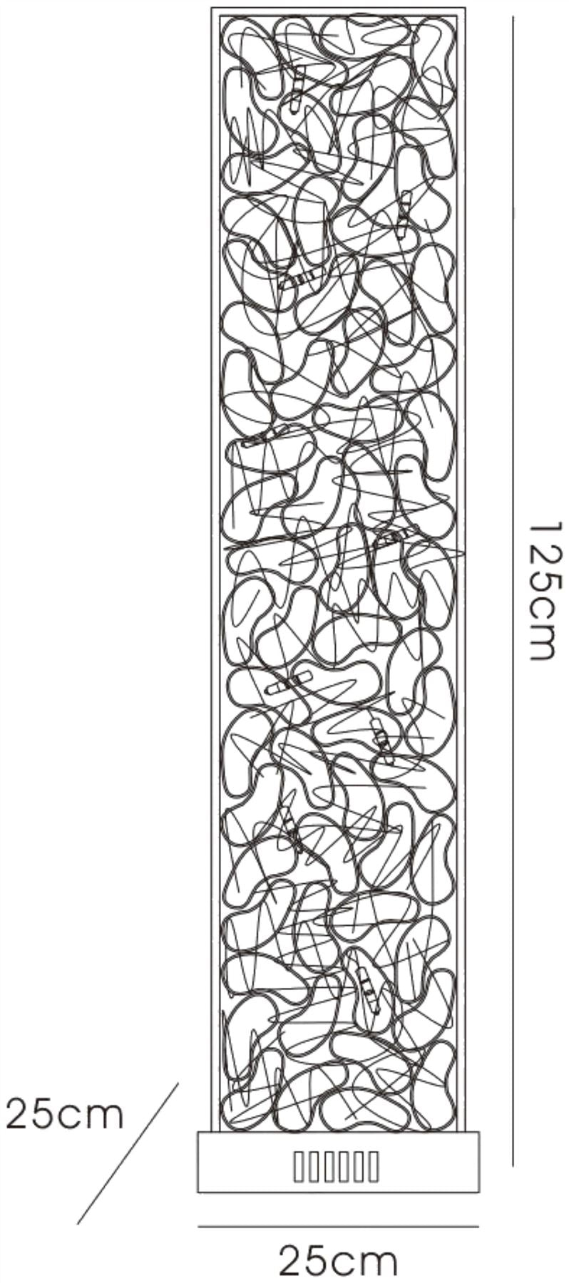 Diyas Home Essen Aluminium (DH) Essen Floor Lamp 12 Light G4 Black/Silver, NOT LED/CFL Compatible