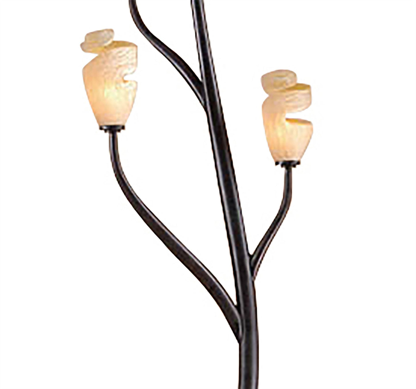 Mantra Forest Floor Lamp 4 Light G9, Brown/Black Oxide, NOT LED/CFL Compatible