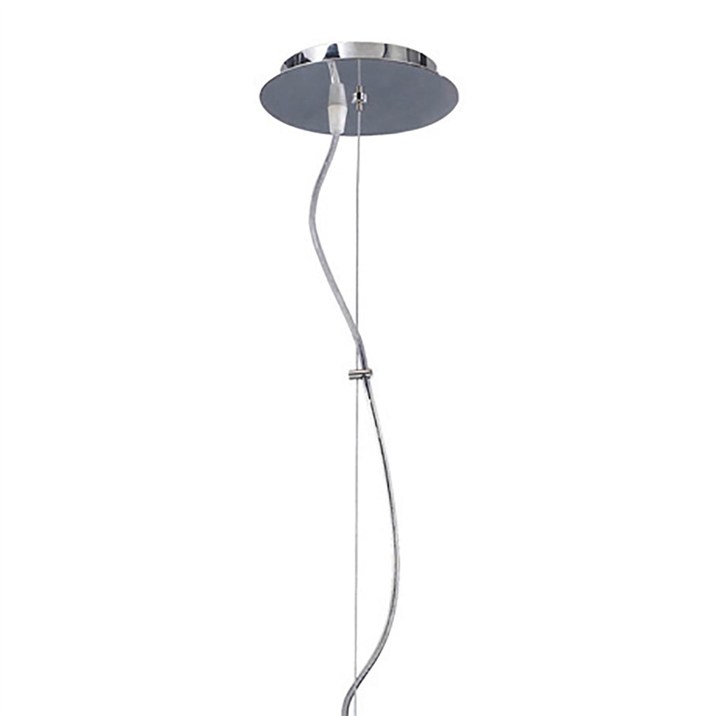 Diyas Sorrento 37cm  Ball 3 Light G9 Polished Chrome/Crystal Ceiling Pendant Light Fitting