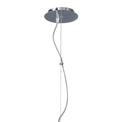 Diyas Sorrento 37cm  Ball 3 Light G9 Polished Chrome/Crystal Ceiling Pendant Light Fitting