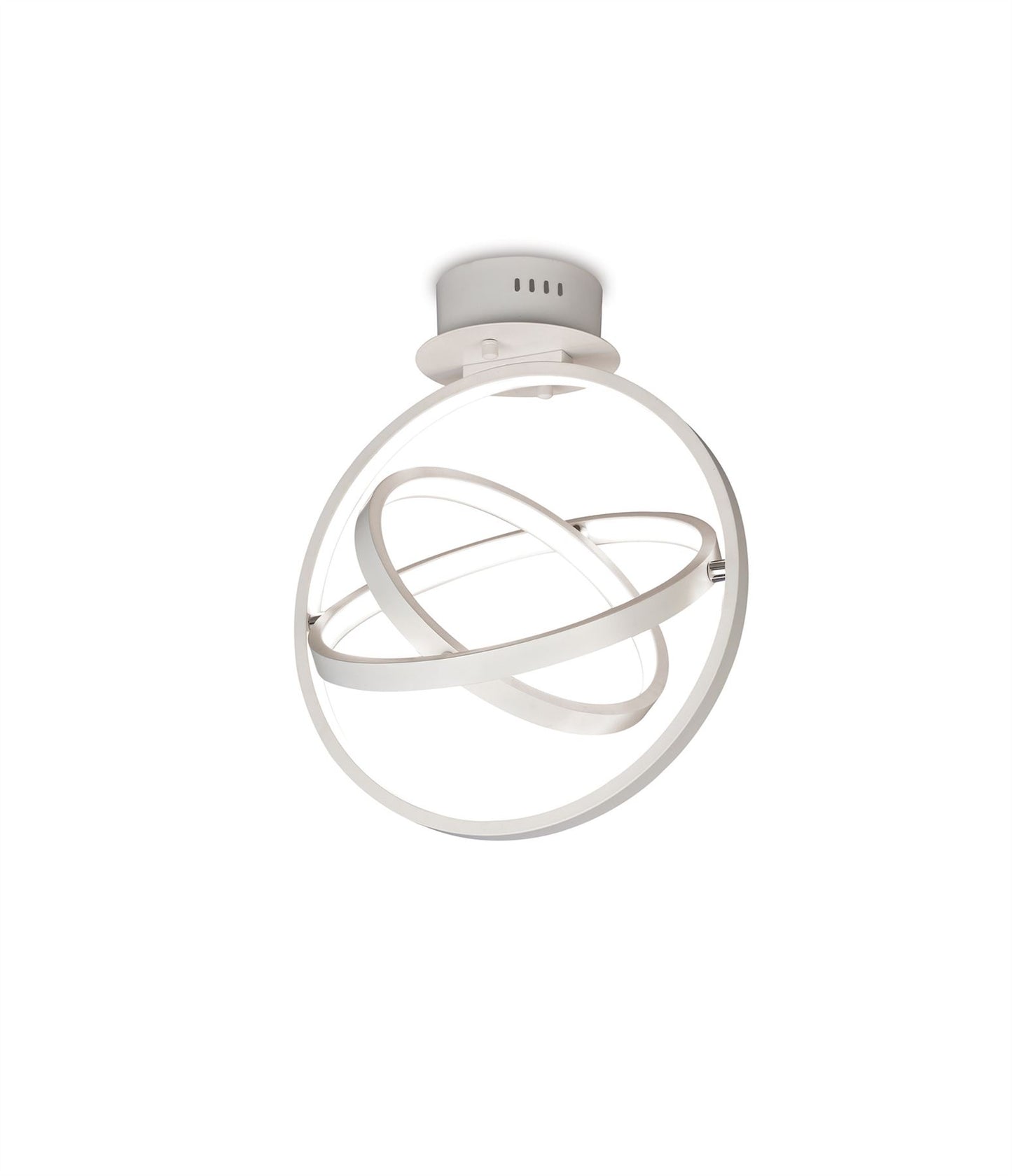 Mantra M5746 Orbital Ceiling Round 35cm, 3 Ring, 40W LED 3000K, 1510lm, White, 3yrs Warranty - M5746 Ceiling