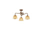 Mantra (0039 003) Tentacle 57cm Ceiling 3 Light E14, Rustic Gold