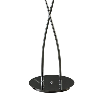 Mantra M1463 Eclipse Floor Lamp 2 Light G9, Polished Chrome