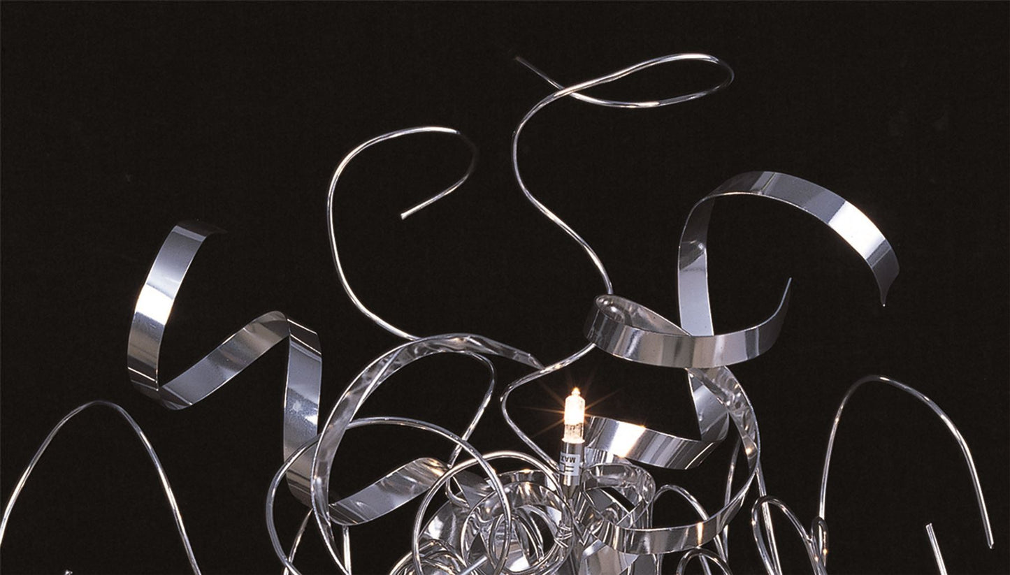 Diyas Zen Wall Light/ Round 3 Light G4 Polished Chrome, NOT LED/CFL Compatible Ceiling Light Fitting