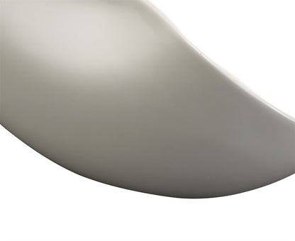 Mantra Pasion Table Lamp 3 Light E27, Gloss White/White Acrylic/Polished Chrome, CFL Lamps INCLUDED