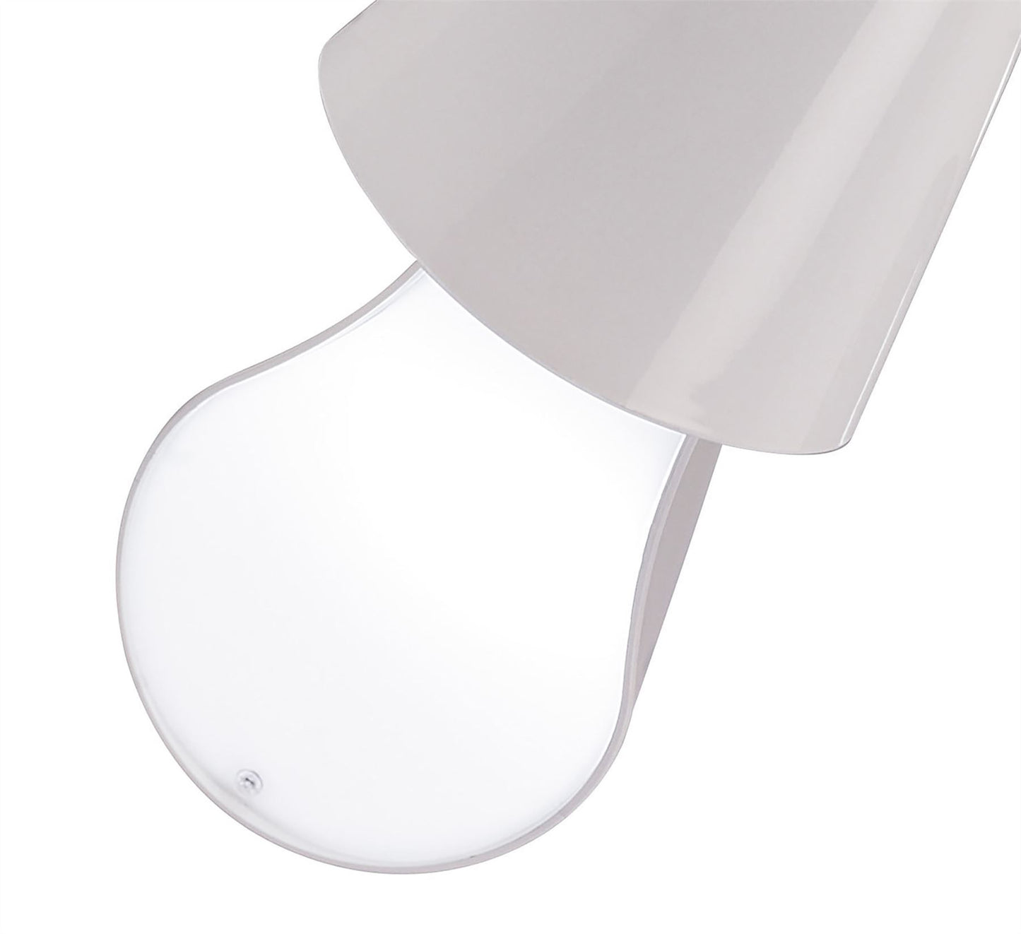 Mantra M1545 Ora Ceiling 2 Arm 4 Light E27, Gloss White/White Acrylic/Polished Chrome