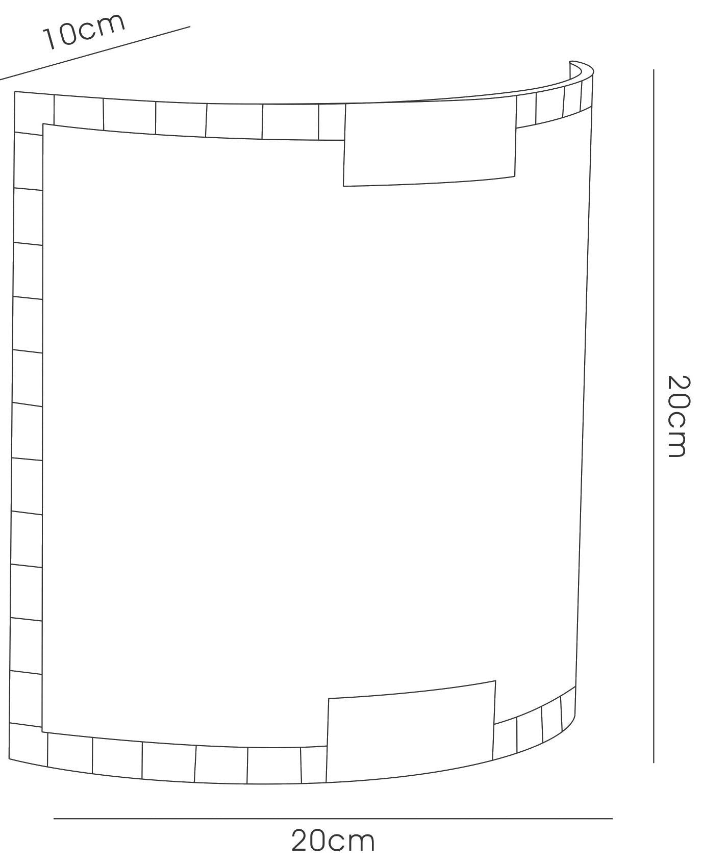 Diyas Caprice Wall Light 1 Light E14 - Grid Design