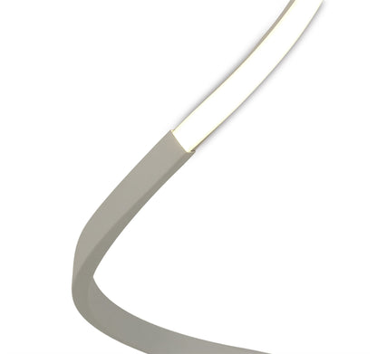 Mantra M6009 Nur Blanco Floor Lamp 22W LED 3000K, 1800lm, Dimmable, White/Frosted Acrylic, 3yrs Warranty