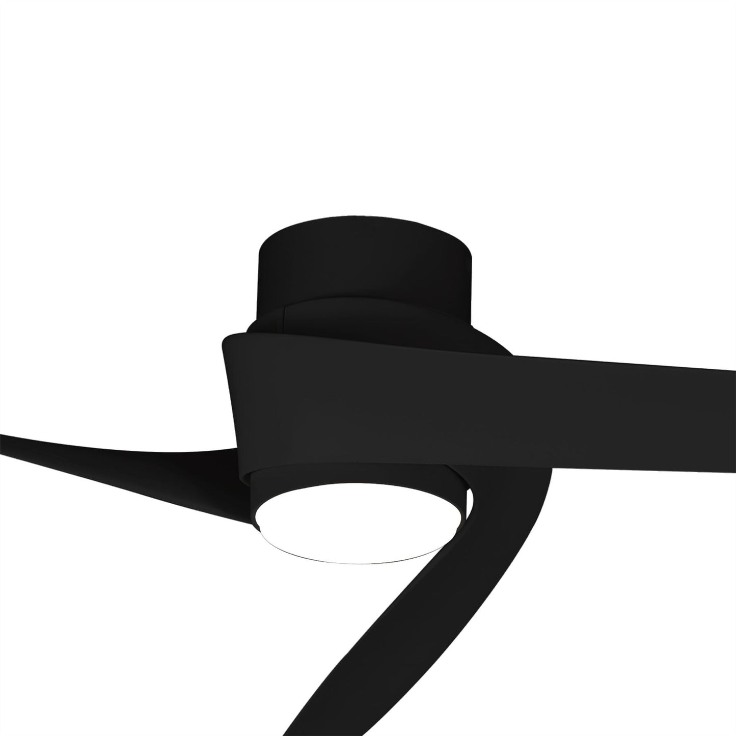 Groenland 122cm 24W LED Dimmable Ceiling Light With Built-In 30W DC Fan, 2700-5000K Remote & APP Control, 1700lm, Black, 5yrs Warranty