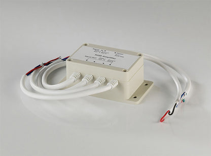 Techtouch LED Strips 4 Way RGB Amplifier 3 Channel 144W (IP65) Controllers