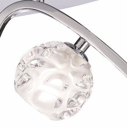 Mantra M5015 Lux Ceiling 2 Light G9, Polished Chrome