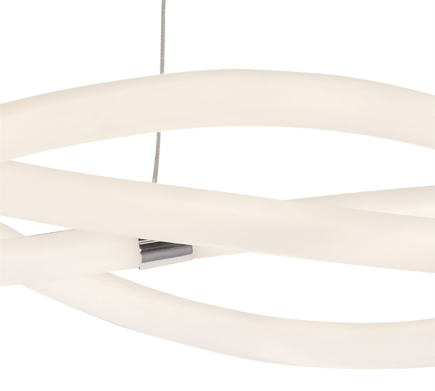 Mantra Infinity II 51cm Ceiling Light, 42W LED, 3000K, 3150lm, IP20, Chrome, 3yrs Warranty