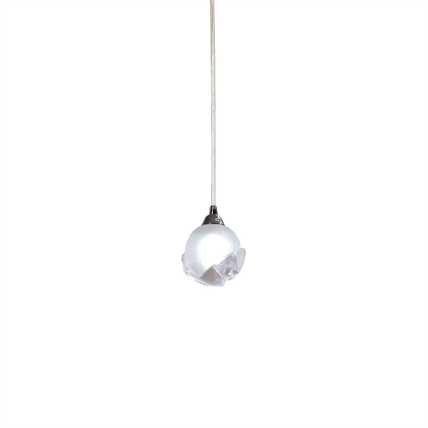 Mantra M0811 Fragma Pendant 1 Light G9, Polished Chrome