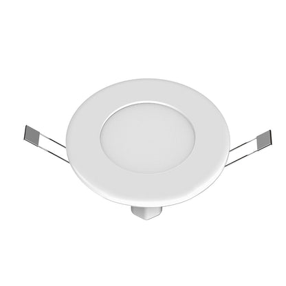 Techtouch Intego Ultra-Slim Round Small 8W Cool White 200lm, Cut Out: 85mm, 3yrs Warranty Recessed