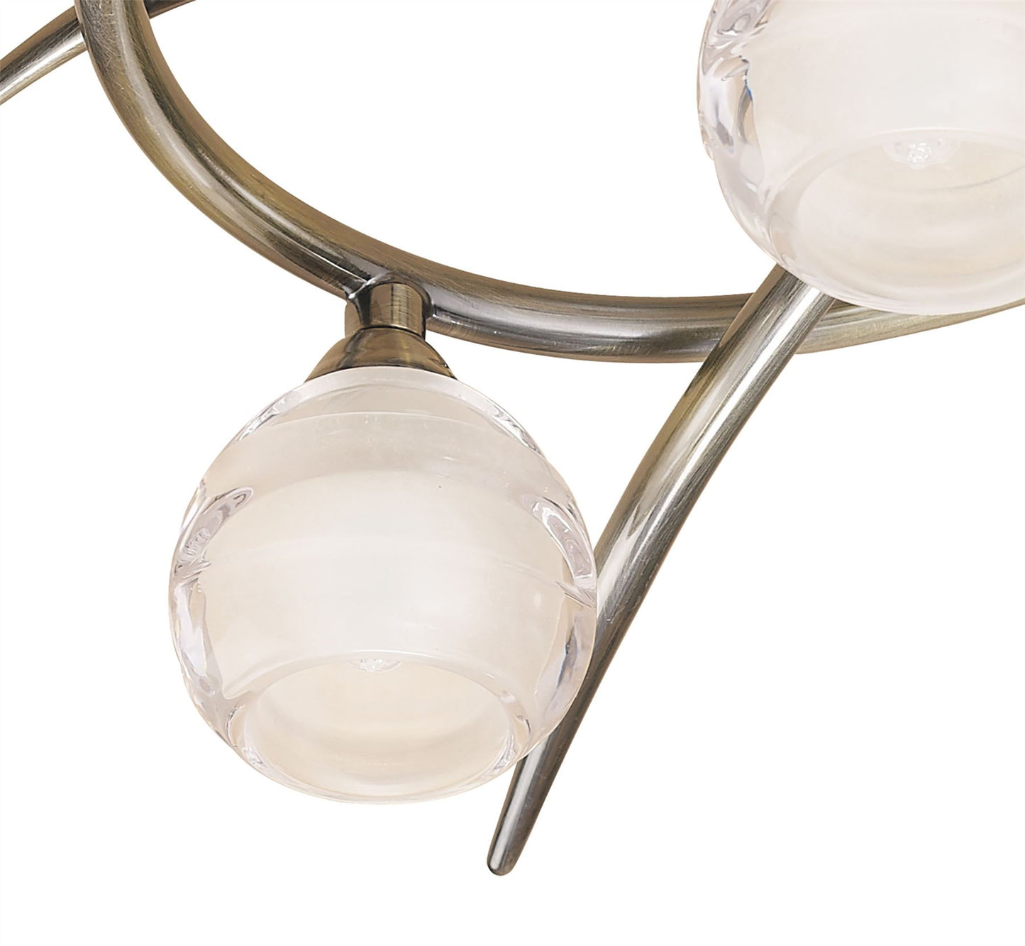Mantra M1824 Loop Ceiling 3 Light G9 ECO, Antique Brass