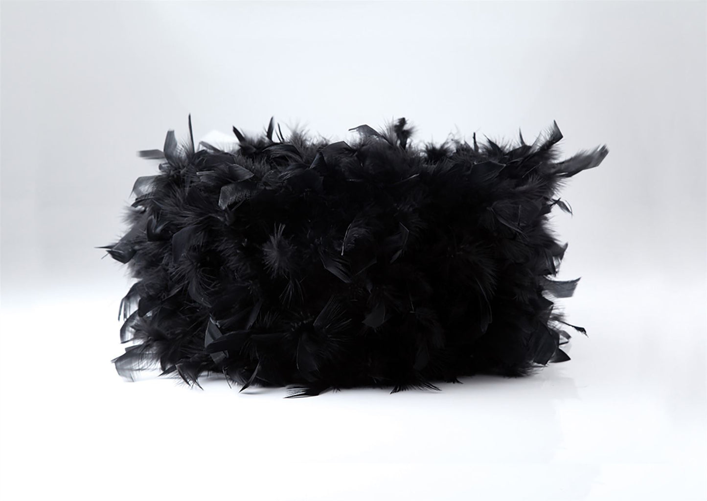Diyas Arqus Feather Shade Black 330mm x 200mm