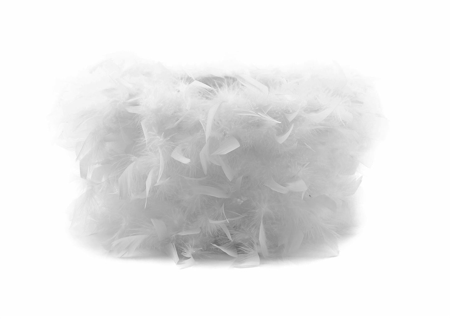 Diyas Arqus Feather Shade White 330mm x 200mm