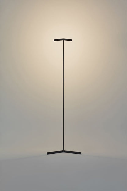 Mantra Vector Floor Lamp, 40W LED, 3000K, 3000lm, Dimmable, Black, 3yrs Warranty