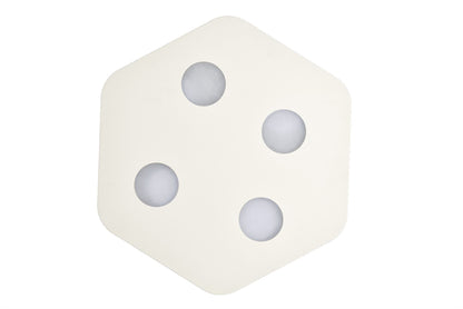 Mantra Area Ceiling Light, 4 x GX53 (Max 9W, Not Included), Sand White