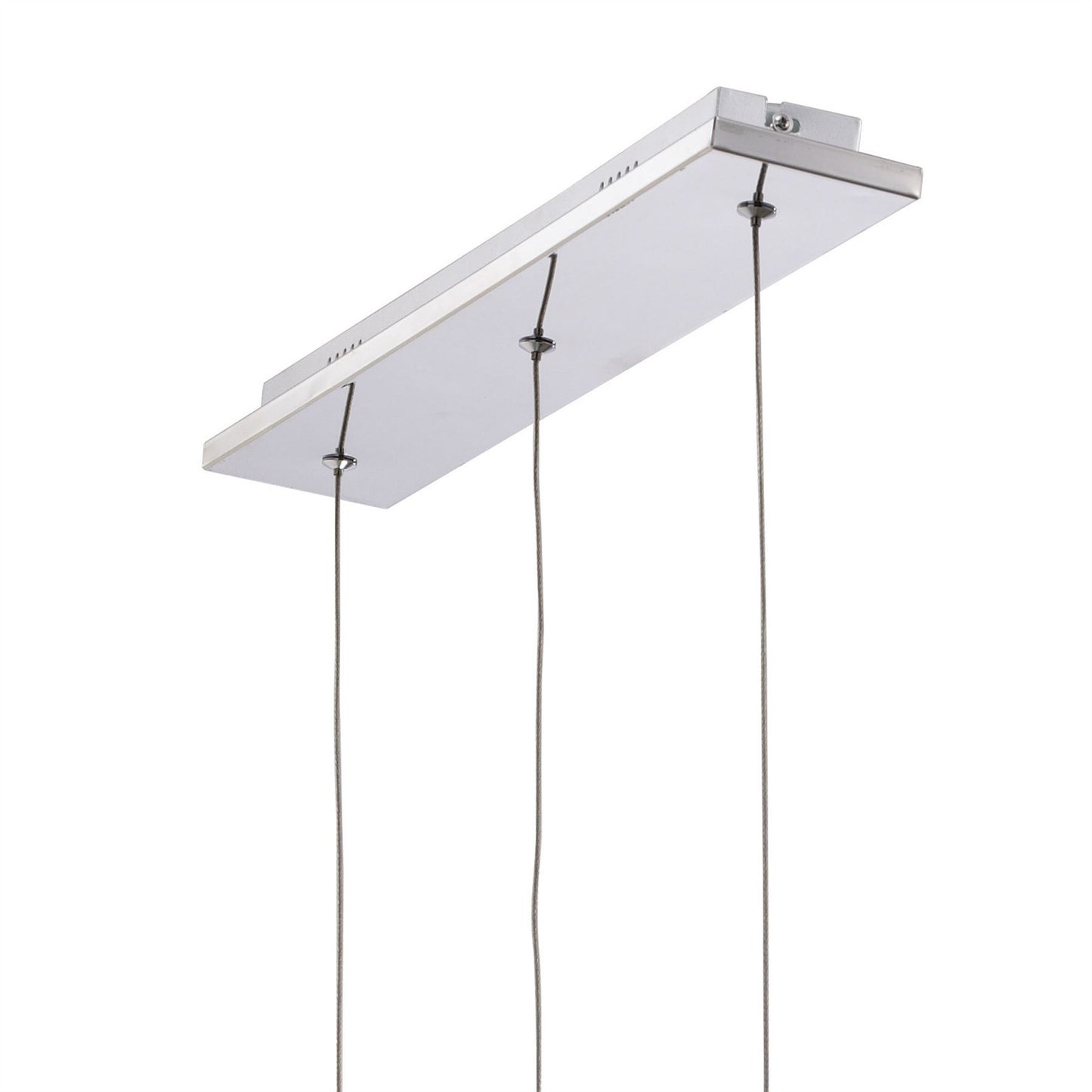 Diyas Galaxy Linear  3 Drop LED 6000K 3 X 3W Polished Chrome, Crystal Ceiling Pendant Light Fitting