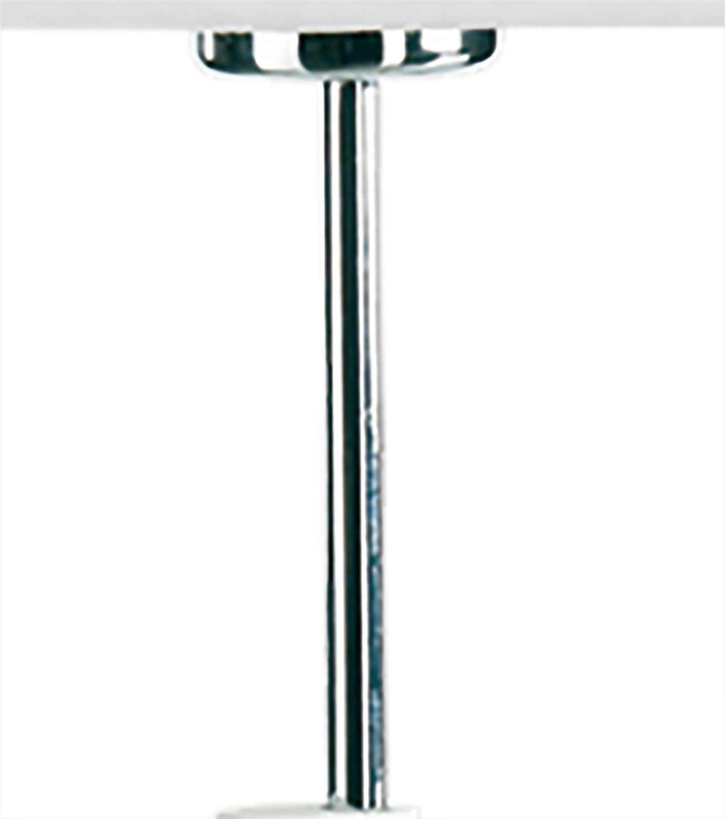 Mantra M5320 Habana Table Lamp Telescopic WITHOUT SHADE 1 Light E27, Matt White/Polished Chrome