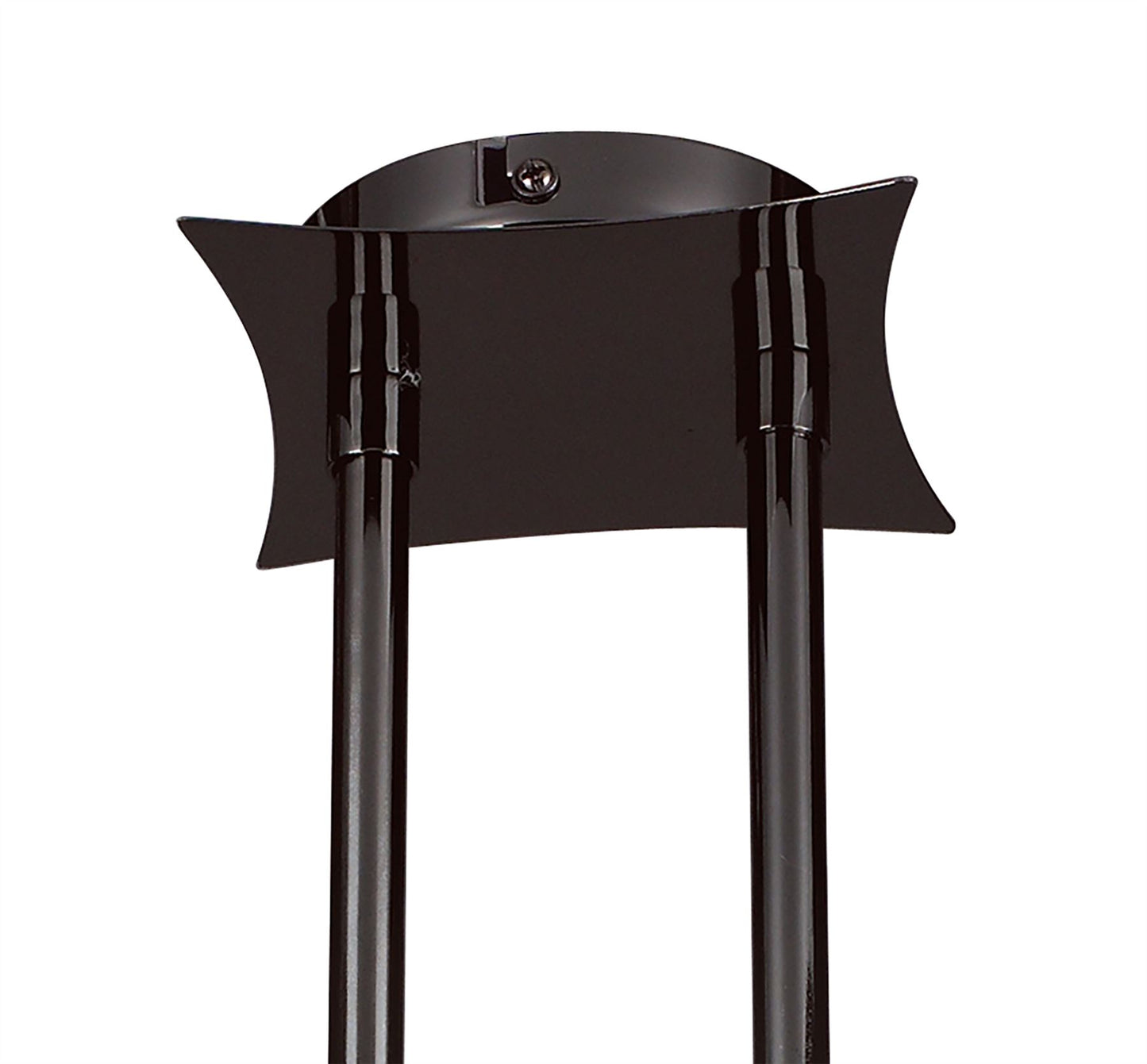 Mantra Amel Telescopic 4 Light L1, SGU10 Bar, Black Chrome, CFL Lamps INCLUDED
