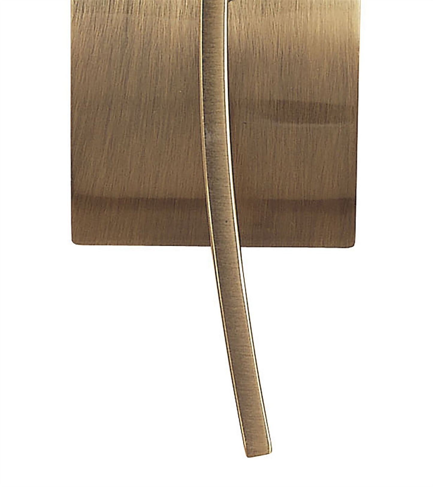 Mantra Pietra Wall Light Switched 1 Light G9, Antique Brass