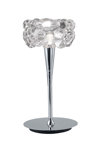 Mantra M3928 O2 Table Lamp 1 Light G9, Polished Chrome