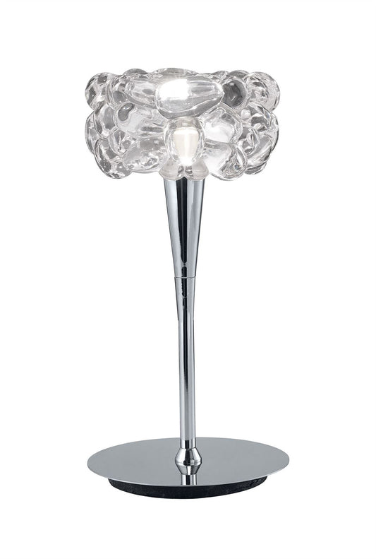 Mantra M3928 O2 Table Lamp 1 Light G9, Polished Chrome