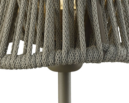 Mantra Fusion Polinesia 19cm Table Lamp, 1 x E27, IP20, Beige Oscu, 2yrs Warranty