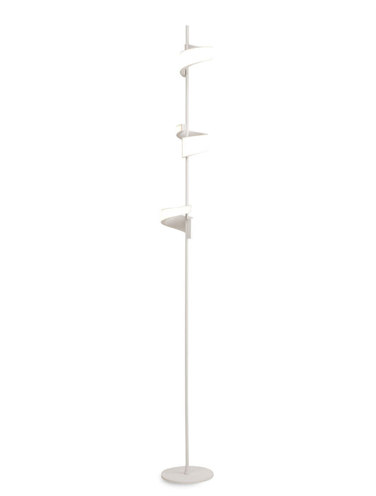 Mantra Tsunami 3 Light Floor Lamp, 36W LED, 3000K, 2700lm, Sand White, 3yrs Warranty