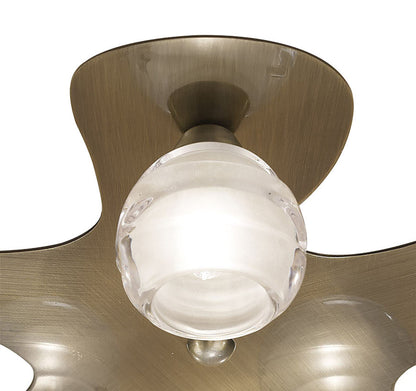 Mantra M1829 Loop Ceiling 5 Light G9 ECO, Antique Brass