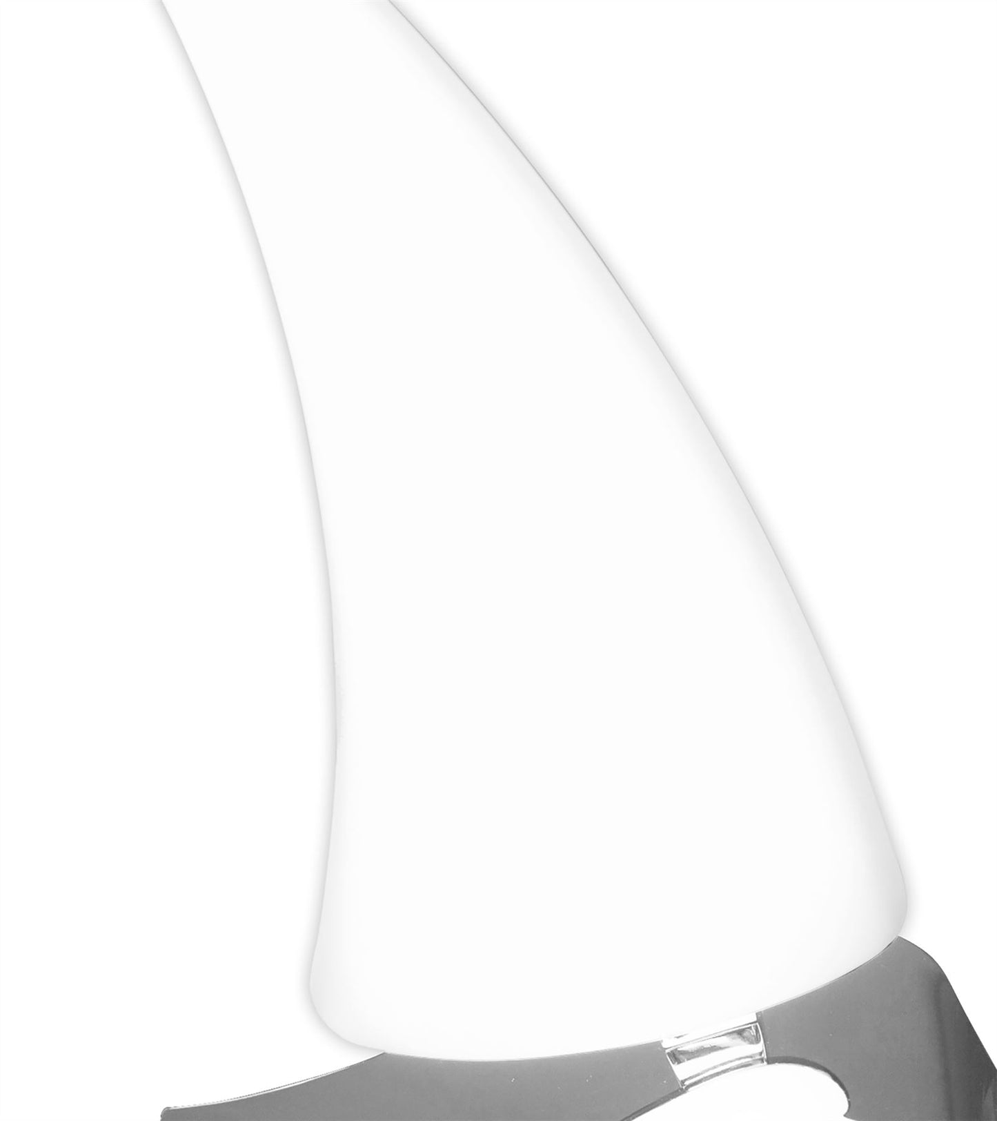 Mantra Mistral LED M3811 Mistral Table Lamp Left 6W LED 3000K, 540lm, Polished Chrome/Frosted Acrylic, 3yrs Warranty