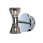 Diyas Elisa Wall Light 2 Light G4 Polished Chrome, NOT LED/CFL Compatible