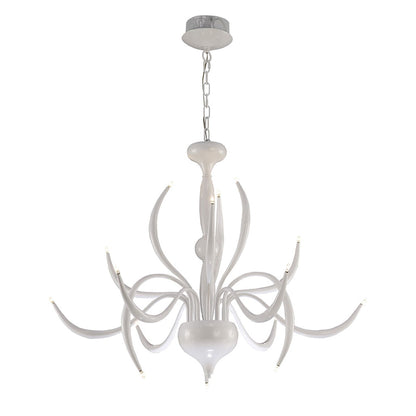 Diyas Llamas 96cm  15 Light G4 White, NOT LED/CFL Compatible Ceiling Pendant Light Fitting