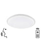 Mantra Fusion Edge Smart 46.5cm Ceiling Light, 56W LED, 3000-5000K Tuneable White, 3000lm, Remote Control, 3yrs Warranty