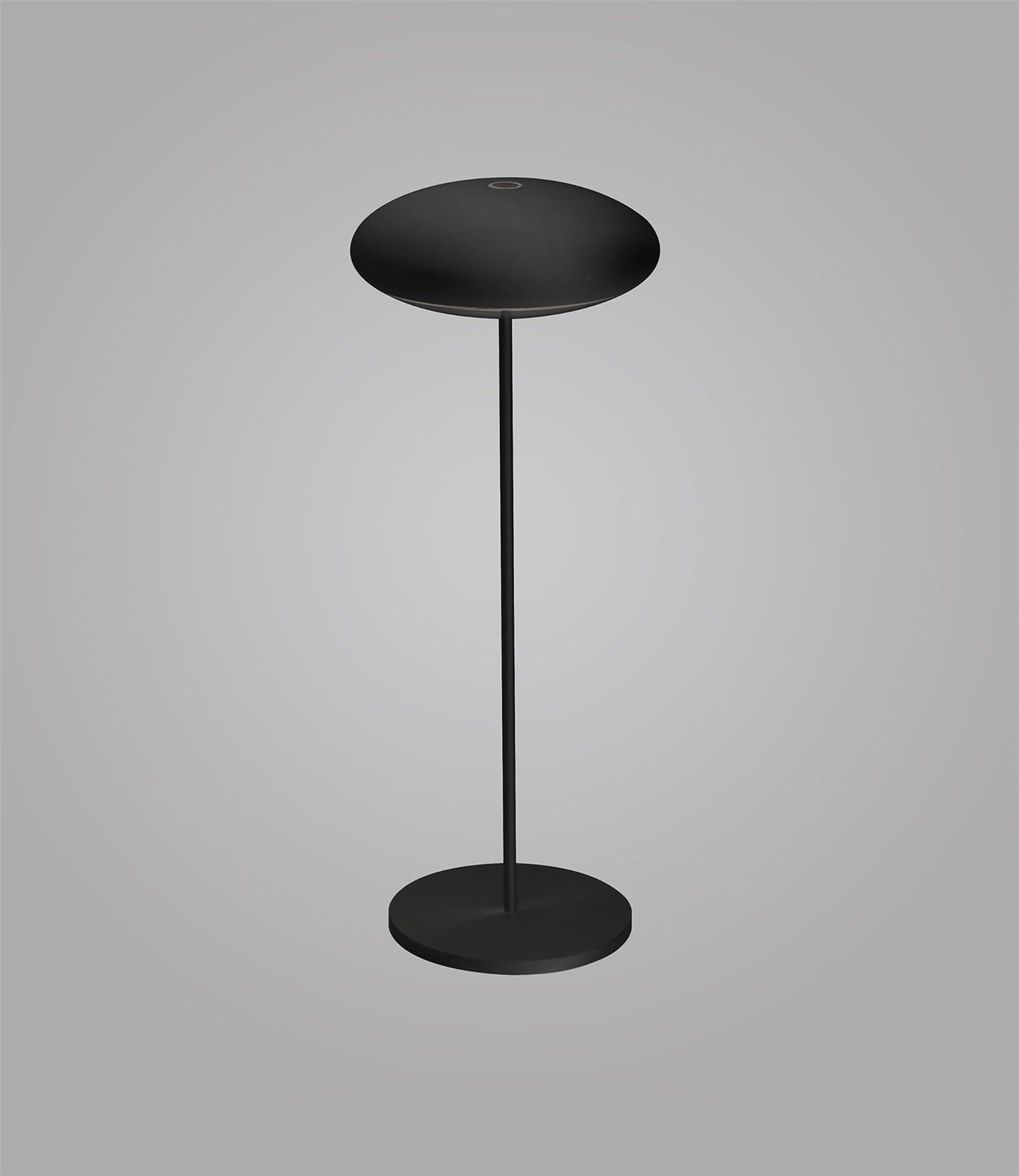 Mantra Fusion Klappen Cordless Klappen Rechargeable Battery Operated Table Lamp with USB Cable, 2.2W LED, 3000K, 188lm, IP54, Black, 3yrs Warranty