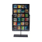 Diyas Home (DH) Orion Rectangular Glass Art Panel with Stand Black/Multi-Colour Art