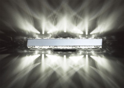 Diyas Galaxy Horizontal Wall Light 3W LED 6000K Polished Chrome/Crystal