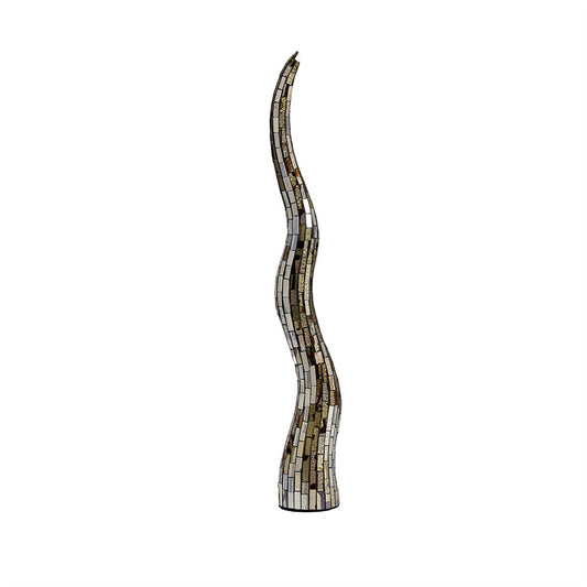 Diyas Home (DH) Taglia Mosaic Ornament Small Brown/Silver/French Gold Mosaic