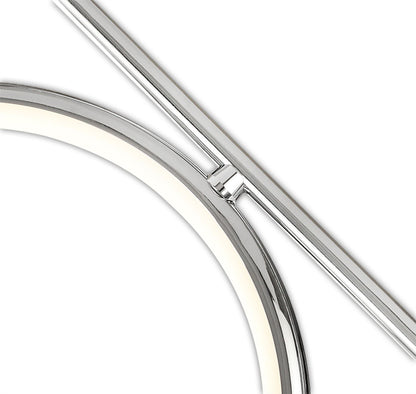 Mantra Olimpia Ceiling Light, 20W LED, 3000K, 1500lm, IP20, Chrome, 3yrs Warranty