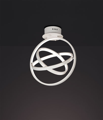 Mantra M5746 Orbital Ceiling Round 35cm, 3 Ring, 40W LED 3000K, 1510lm, White, 3yrs Warranty - M5746 Ceiling