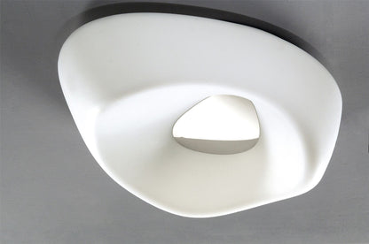 Mantra M1334 Huevo Ceiling 5 Light E27 Outdoor IP44, Polished Chrome/Opal White
