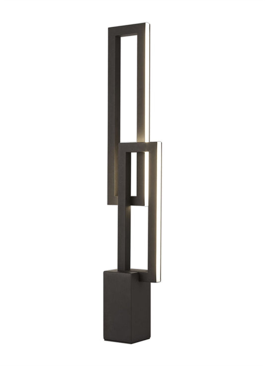 Mantra Fusion Mural Table Lamp, 18W LED, 3000K, 1380lm, IP20, Matt Black, 3yrs Warranty
