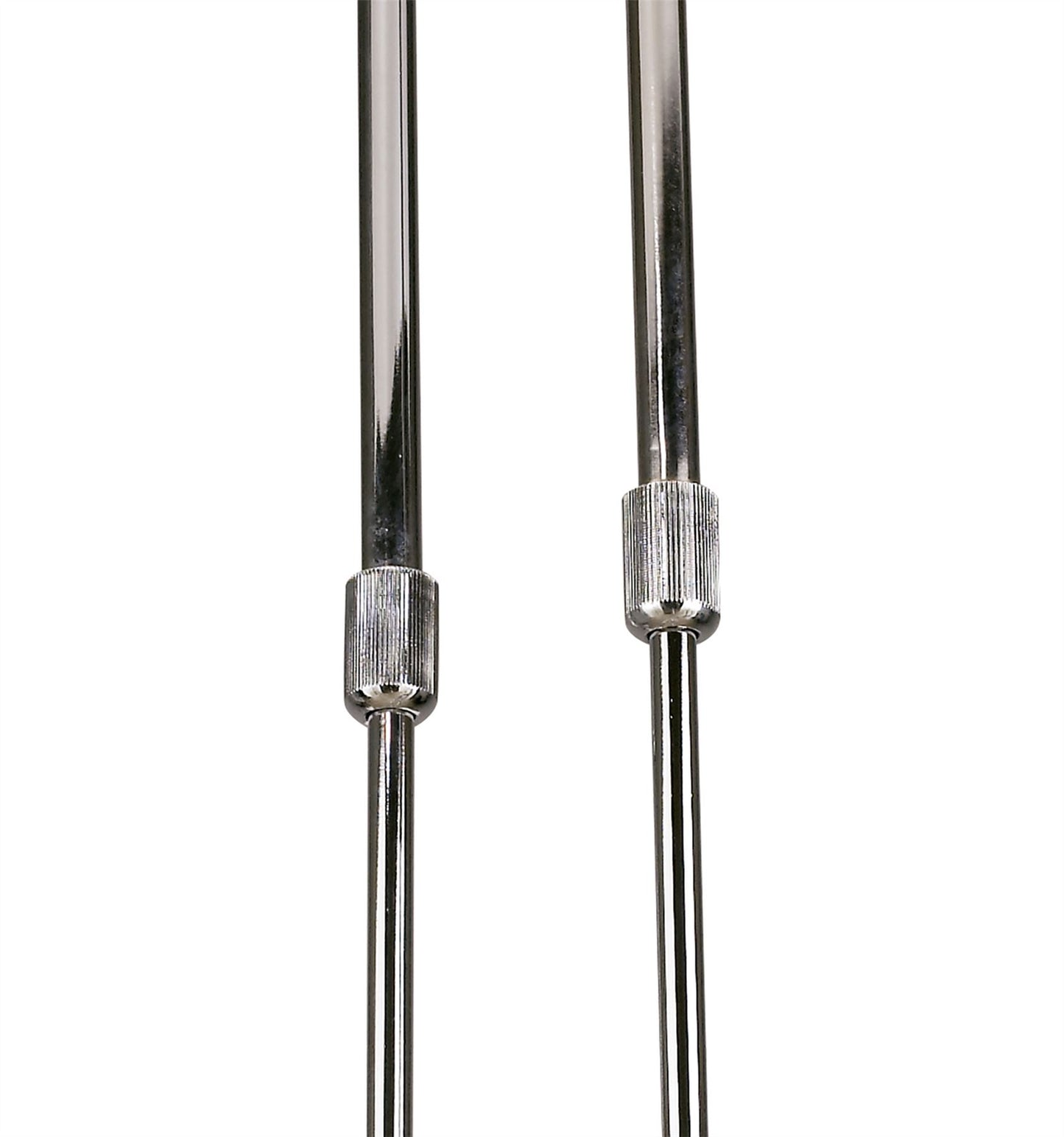 Mantra Amel Telescopic 4 Light L1, SGU10 Bar, Polished Chrome, CFL Lamps INCLUDED