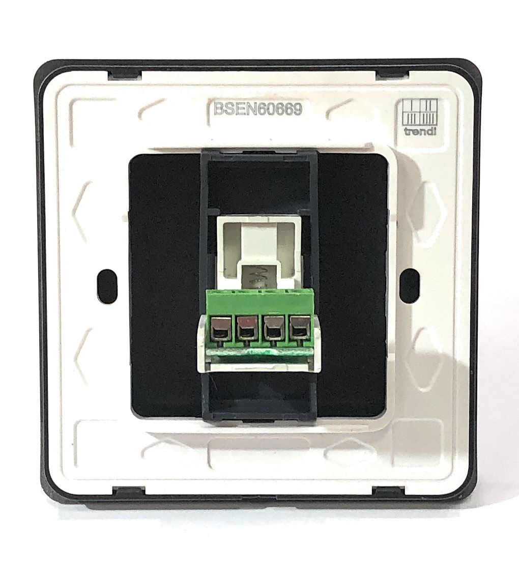 Trendi Artistic Modern Glossy Tactile Telephone Socket Gold ART-TLPGO