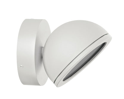 Mantra Everest Wall Light, 1 x GX53 (Max 10W, Not Included), IP54, White, 2yrs Warranty
