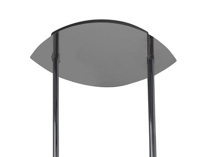 Mantra M3567 On Telescopic Semi Flush Convertible Line 28W LED 3000K, 2800lm, Polished Chrome, Frosted Acrylic, 3yrs Warranty - M3567 Ceiling