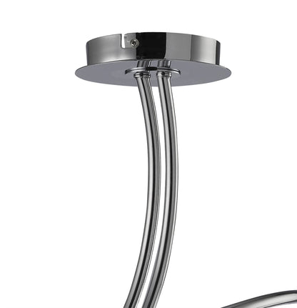 Mantra M3940 Maremagnum Ceiling 8 Light G9, Polished Chrome