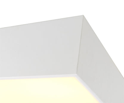 Mantra M6162 Mini Ceiling 45cm Square, 5 x E27 (Max 20W), White - M6162 Ceiling